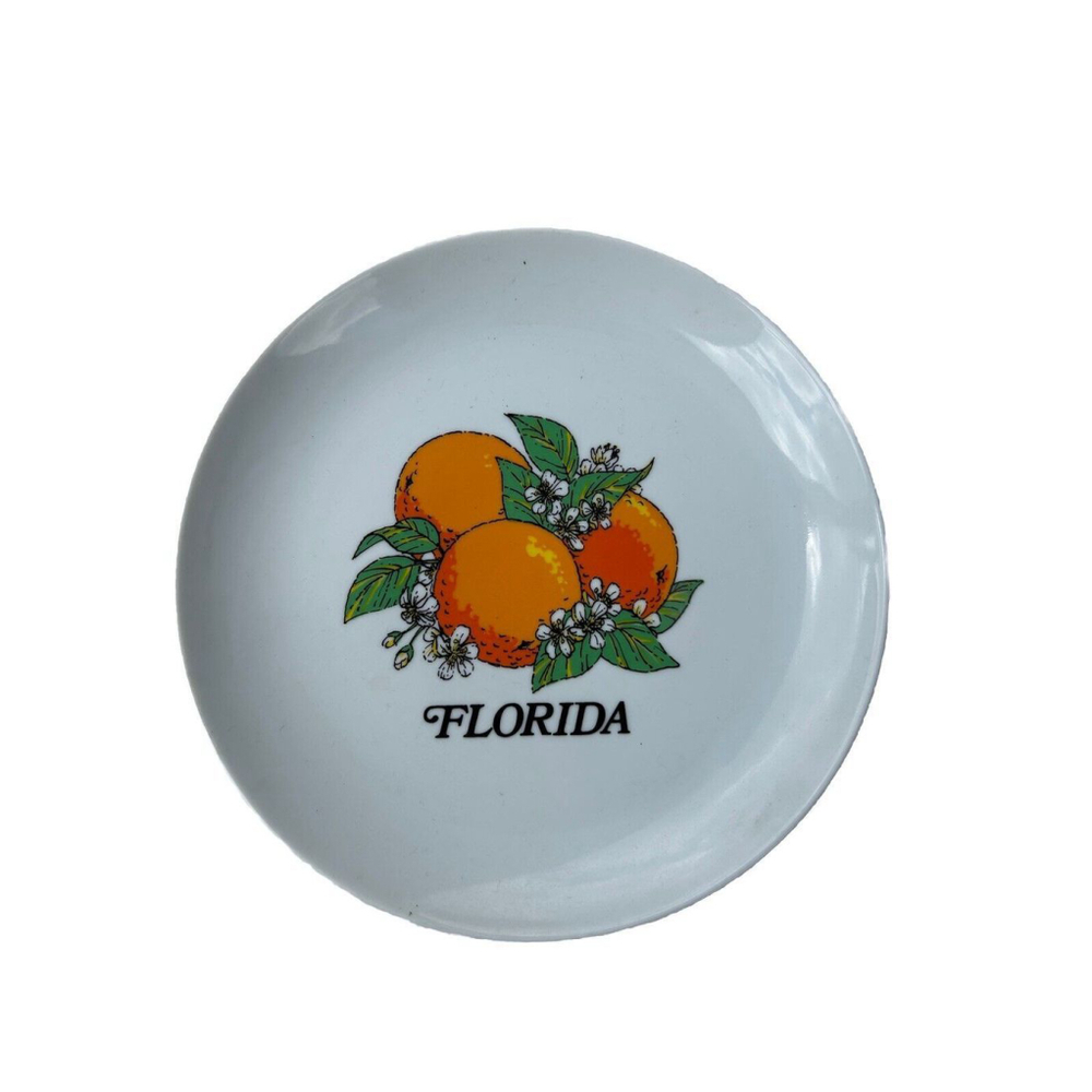 Vintage Florida Oranges Collectable Plate